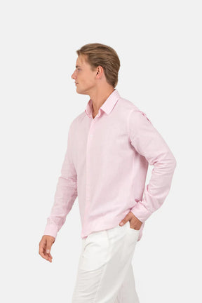 Camisa Manga Longa de Linho 100%, Mancini Bellini® OTIS