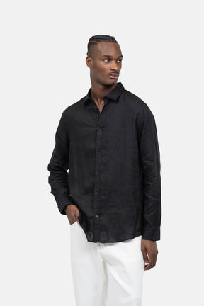 Camisa Manga Longa de Linho 100%, Mancini Bellini® OTIS